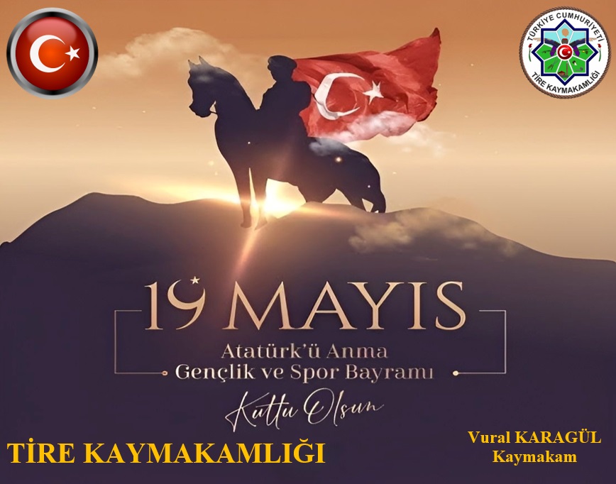 19 Mayıs Atatürk’ü Anma, Gençlik ve Spor Bayramımız Kutlu Olsun