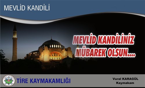 Mevlid Kandiliniz Mübarek Olsun